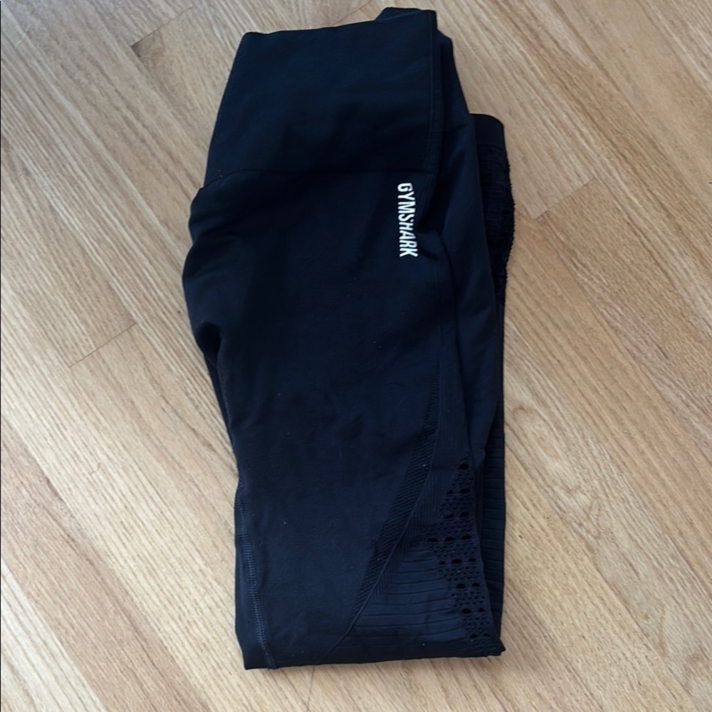 Gymshark Jet Black Active Leggings